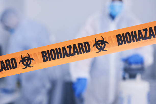 Professional Blood Cleanup technician working in Alpharetta, GA